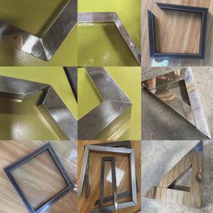 液压方管切角机不锈钢圆管冲孔镀锌方管切45度折90度角一次成型