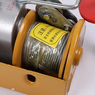 微型电动葫芦吊机家用小钢丝绳起重葫芦1t220v小型提升机卷扬机