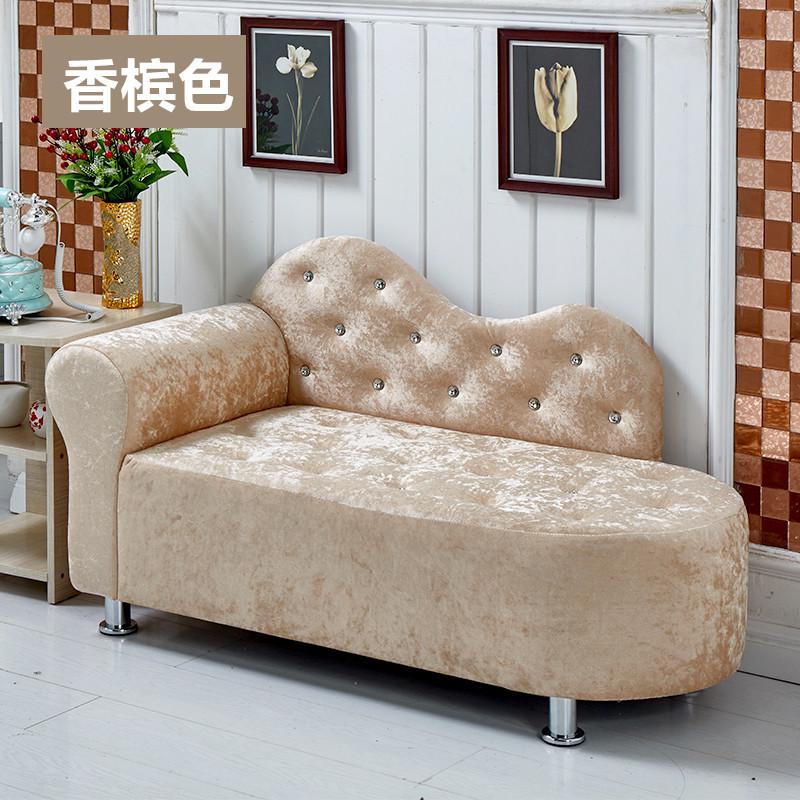 W8欧式沙发小户型卧室小户型贵妃榻店铺单人双人三人迷你布艺贵妃