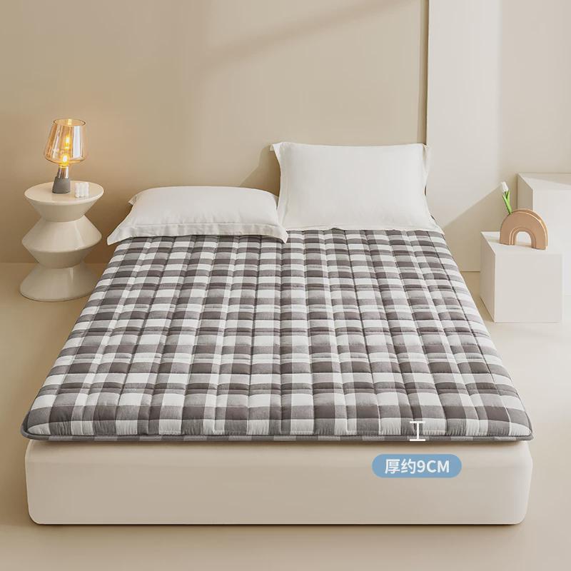 2EIE棉花床垫软垫子家用薄款床褥垫榻榻米学生宿舍单人可折叠垫被