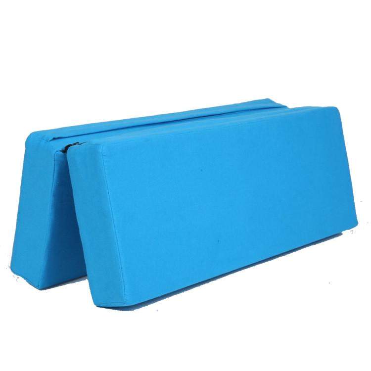 厂货通】可折叠瑜伽抱枕方枕肩倒立垫压腿体操训练瑜伽垫辅助用品