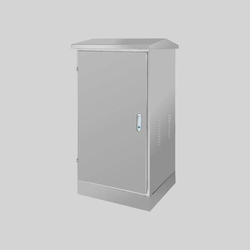 户外网络机柜防雨不锈钢配电箱1.2米落地监控箱室外壁挂功放机柜