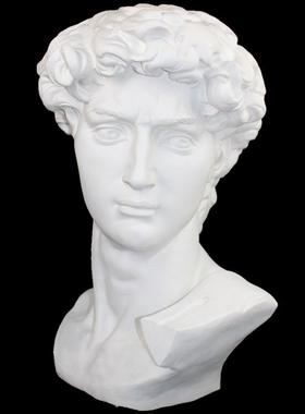 1.2米石膏大卫头像大教具石膏静物石膏像大卫石膏像石膏头像批发