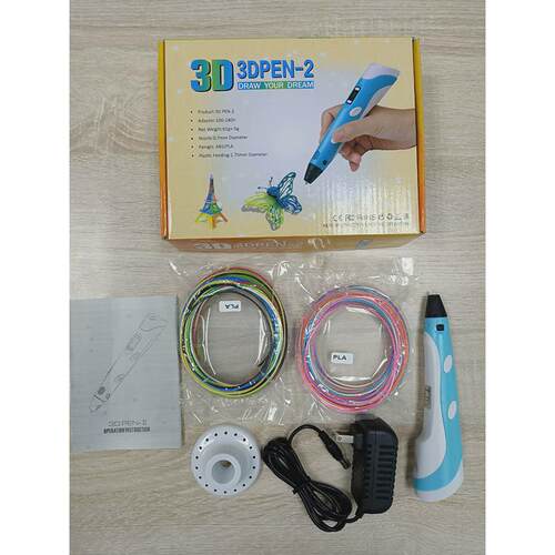 色3d打印笔配3米12二代耗材36米电商热销3dpen电商热卖品