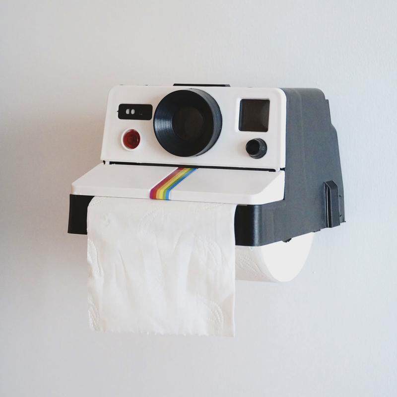 术直｜宝丽来Polaroid胶卷造型抽纸筒创意纸巾盒摄影师礼物