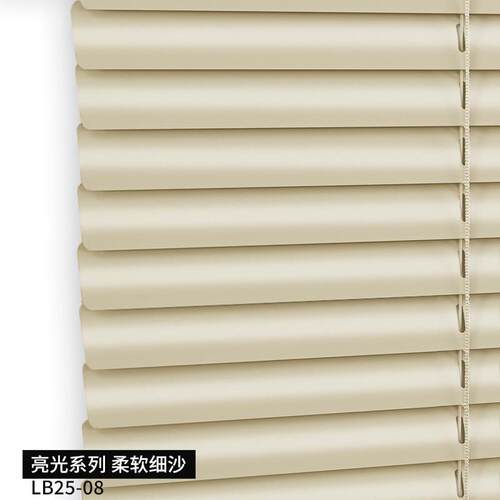 西大门免打孔铝合金卷帘窗帘卫生间浴室百叶窗升降百叶帘0.21mm厚