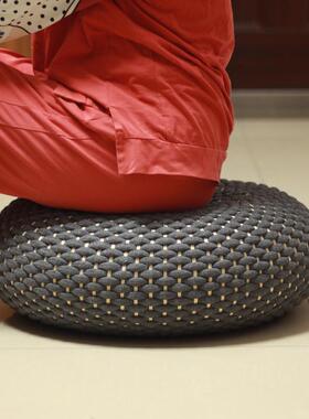 9wor蒲团坐垫卧室阳台地板客厅飘窗懒人榻榻米打坐垫子禅修垫坐墩