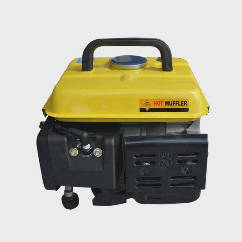 供应750w小型二冲程汽油发电机950w汽油机家用汽油发电机配件