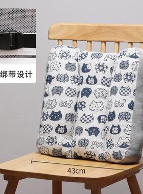 ft办公室座椅腰靠学生腰枕办公椅护腰靠背垫夏腰垫靠枕椅子靠垫靠