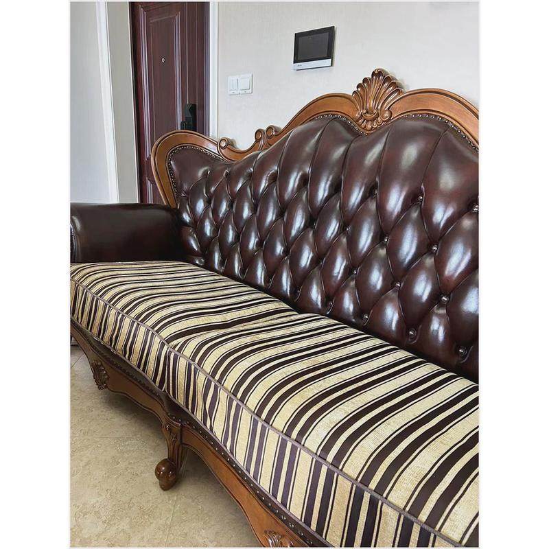 2o6x美式沙发套罩新款2024全包定制欧式沙发笠皮保护套坐垫