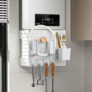 燃气热水器遮挡板装饰箱罩水管厨房遮丑柜免打孔燃气表管线装饰2r