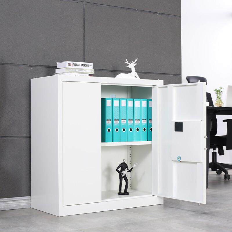 双开门保险柜大型钢制柜双锁智能电子保密文件柜家用办公密码四门