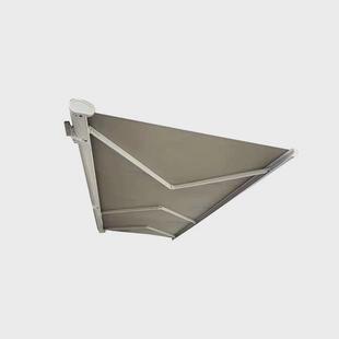 伸缩雨棚遮阳篷电动户外铝合金曲臂配件手摇篷折叠遮雨棚活动移动