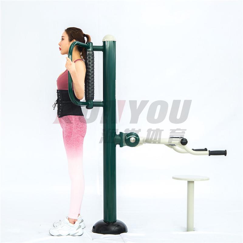 户外健身器材小区广场腰背按摩器a型器材娱乐休闲体能训练