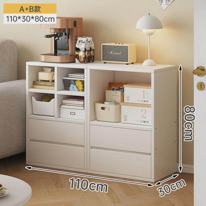 书架置物架落地矮柜学生教室收纳柜客厅靠墙柜储物柜卧室格子新品