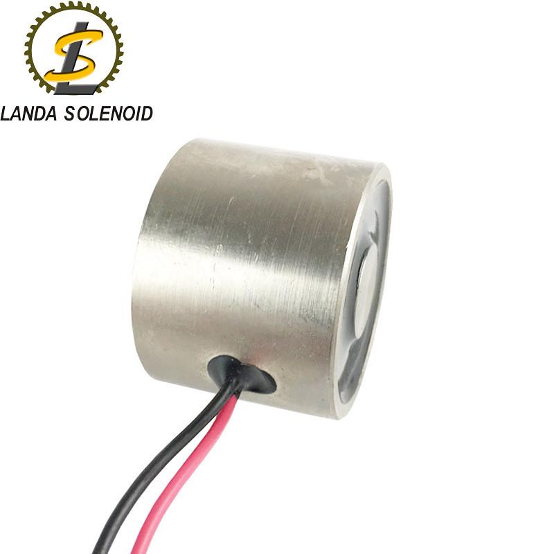 兰达厂家圆形失电磁电磁铁xh4030通电无式断电有磁机械搬运电磁铁