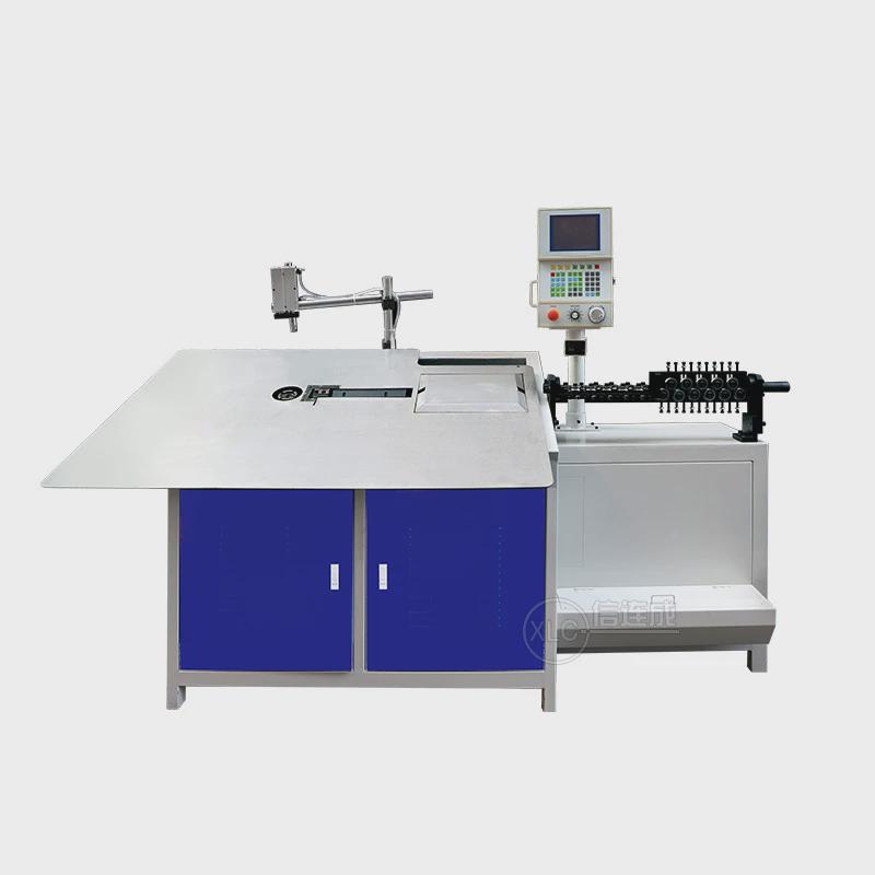 厂家自动cad图形导入折弯机钢丝2d铁线衣架弯线机数控线材成型机