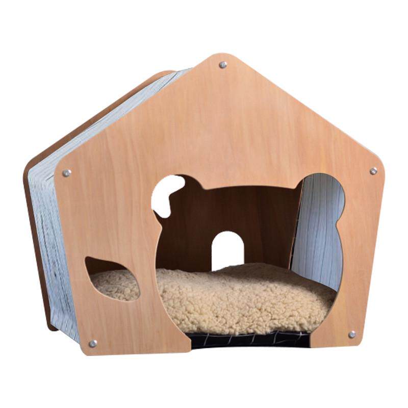 悦尚宠物帐篷窝蓬式设计日韩风小木屋猫窝轻奢风爆款猫狗通用现