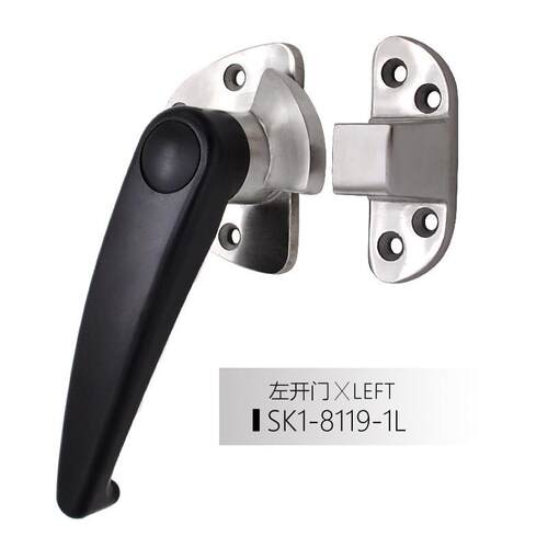 尚烘箱sk1-8119-1不锈钢门锁厨具设备烤箱坤蒸汽箱配件迫紧把手