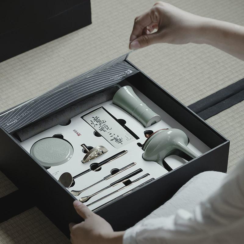 束刻炉事三瓶香道套组打香篆套装纯铜香炉具入门家用檀香沉香香薰