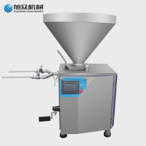 全自动定量真空叶片灌肠机大型商用自动扭结腊肠香肠灌装机灌肠机