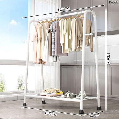 晾衣架落地立式室内加厚挂衣架卧室阳台凉特厚衣服架子加粗衣帽架