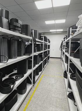 纹直供聚氨酯pu同步带接驳无缝后加工绿布蓝色米粒厂家std8m齿型