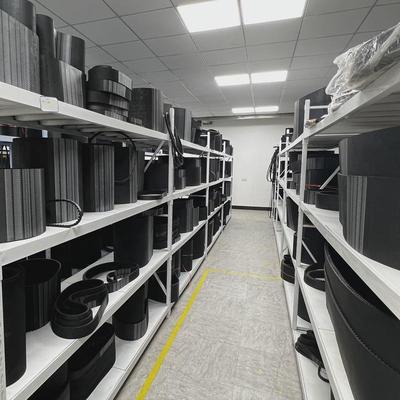 意拉开口泰带聚氨酯开口带htd14m黑色耐磨钢丝线绳发货快