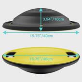 工厂39手抓孔健身平衡盘家用协调有氧核心训练踏板瑜伽防滑平衡板