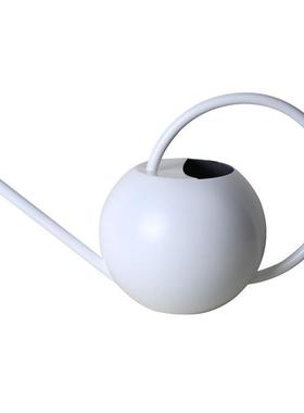 长嘴喷壶不锈钢浇花壶复古灰色手提多肉绿植盆栽洒水器黑白欧式