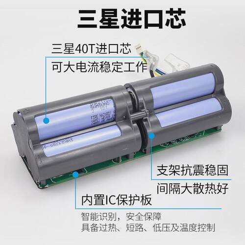 适用追觅洗地机H/HMax锂电池HHRA洗地机电池HPRO配件M