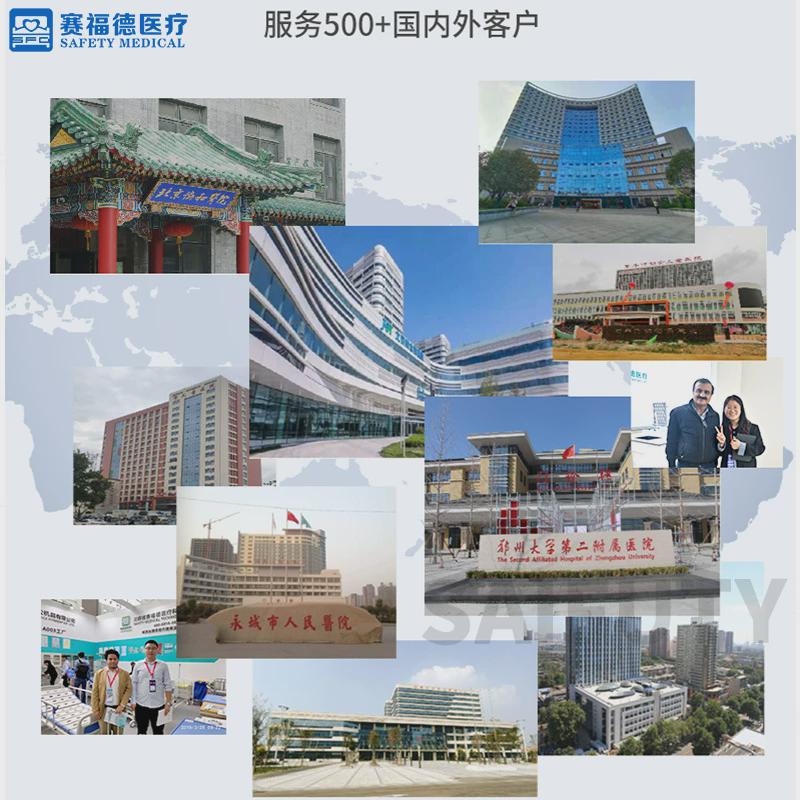 护士站站立式工作台电解钢板预诊分诊台医院前台接待导医台导诊台