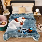 拉毯子毛毯冬季 加厚毯午睡法兰绒舍尔盖毯保暖结婚毯礼品批发直销