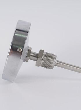 双金属温度计wss401轴向耐震底座304不锈钢防腐套管可调节wssn