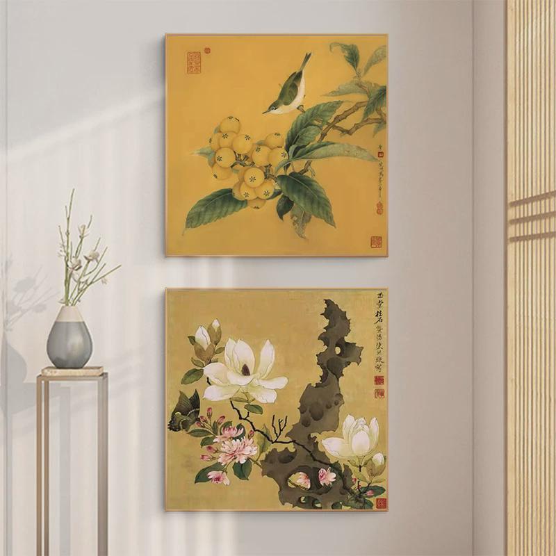 数字油画diy填色画丙烯画客厅玄关装饰画手绘风景花卉油画尺寸画图片