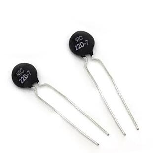 NTC负温度系数热敏电阻器MF72功率型22欧22D-7直插热敏电阻器