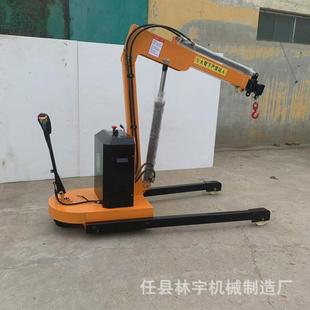 臂小吊机1吨全电动旋转液压升降机车载单臂提升机电动伸缩移动