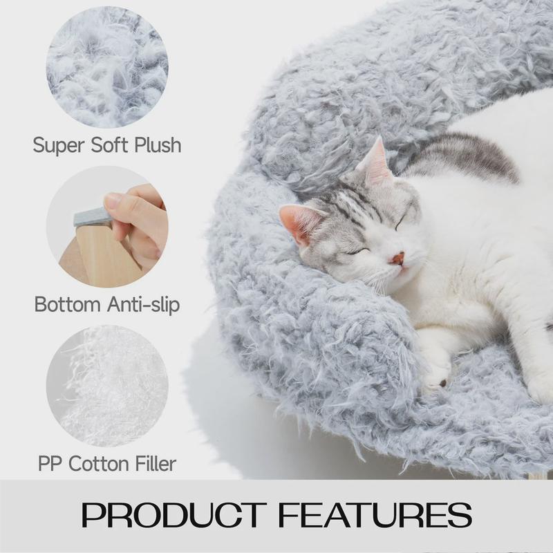 喵乎汪也木质宠物床网红猫窝狗窝冬季四季通用可拆洗猫床工厂直销