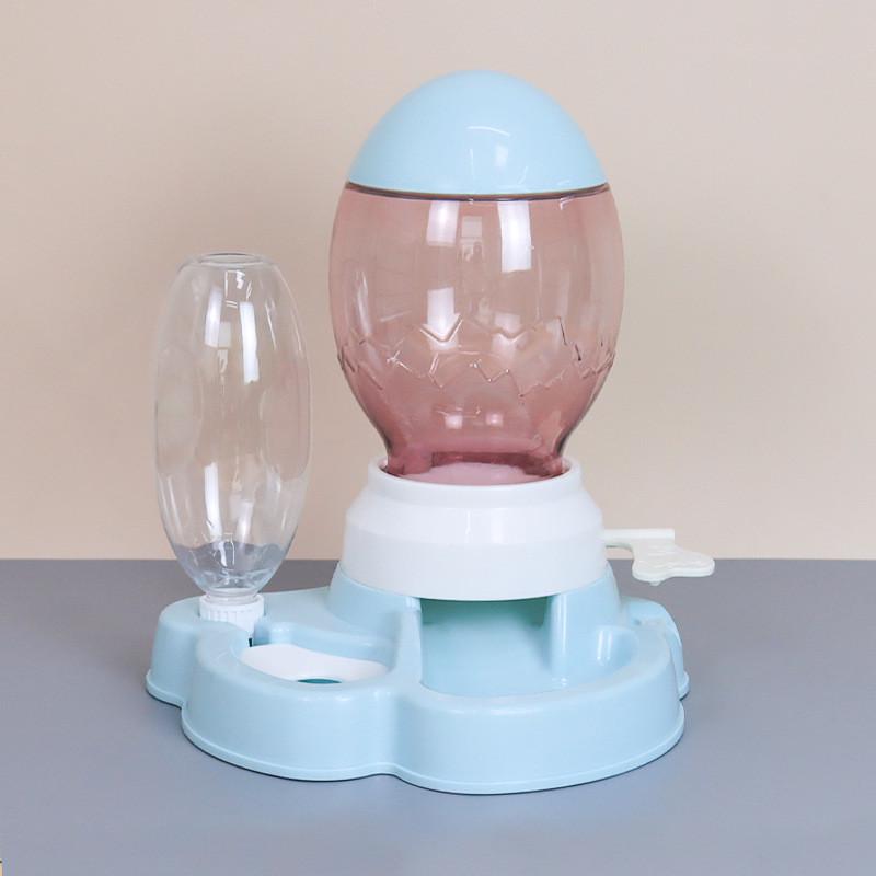 猫咪自动喂食器饮水器二合一大容量防碗宠物打翻狗狗猫盆宠物用品