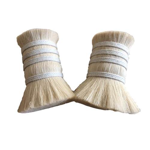 供黑刷羊毛白应制双齐山羊毛单齐马毛马鬃尾厂家直供