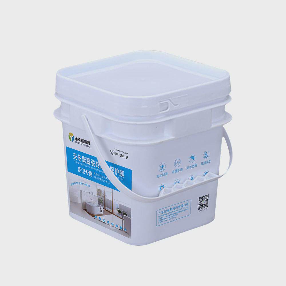 地板砖聚脲透明防水胶免砸砖防水一刷止漏卫生间厨房天冬防水材料