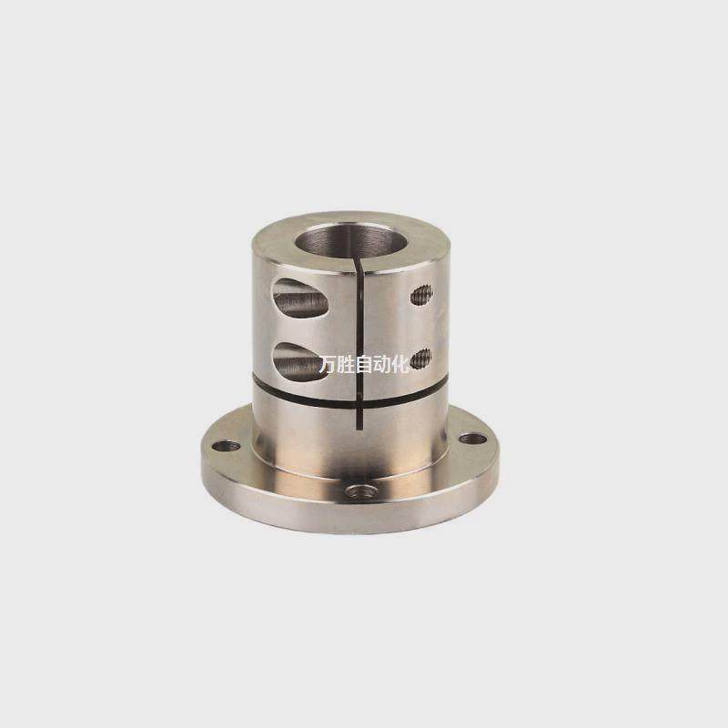 热销加长型开口圆法兰导向轴支座GBL02D121625钢制镀镍光轴固定座