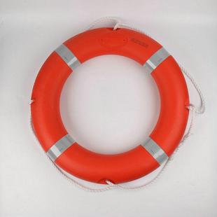 厂家直销便携式 2.5kg聚乙稀成人塑料塑救生圈橡防汛游泳救生圈