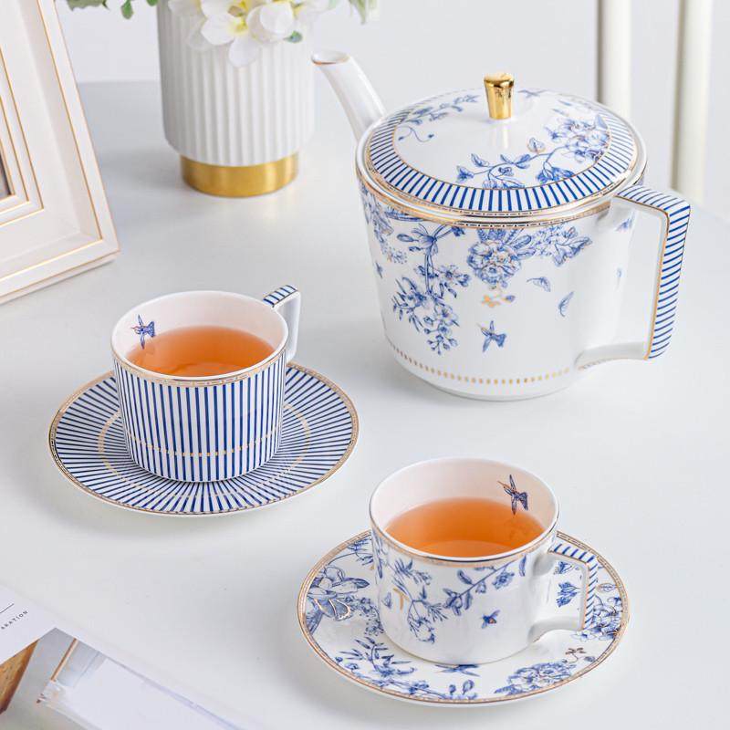 欧式骨瓷咖啡杯碟套装精致英式下午茶茶具礼盒高颜值结婚,餐饮具,咖啡杯,淘宝优惠券,粉丝福利购,淘宝优惠卷