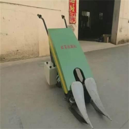 韭菜收割机手扶式自走割韭菜机大棚用割韭菜机一矿