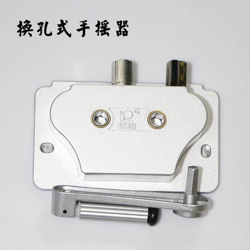 红杏升降式手摇晾衣架晒衣杆手摇双维修通用配件升降器配件器三鹃