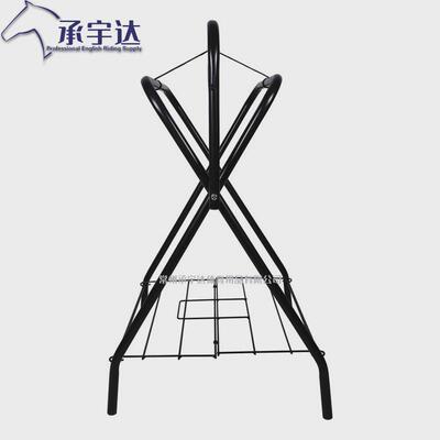 立式马鞍架子落地鞍架多功能可折叠马鞍架马房收纳架马具马术用品