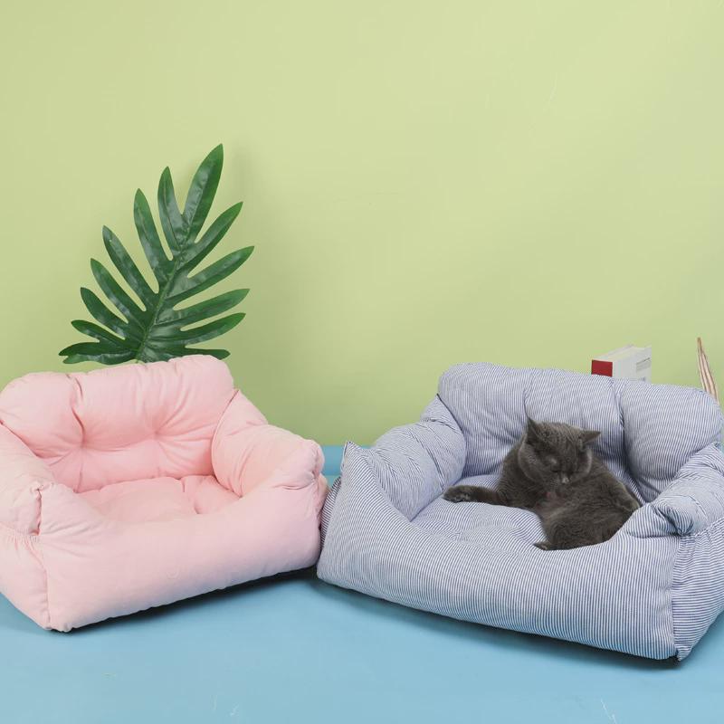 热销四季外出猫窝深度睡宠物床狗窝猫窝车载便携坐垫猫窝垫
