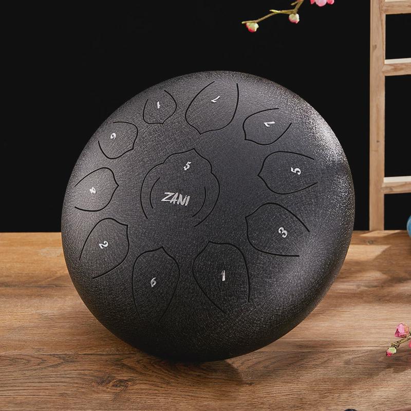 zani空灵鼓12寸手碟13音钢舌鼓6寸8音空靈鼓儿童无忧鼓鼓打击乐器