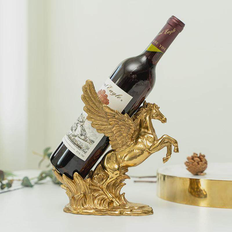 美式纯铜全铜奔马红酒架摆件 高档餐桌餐边柜酒柜酒架装饰品摆设,家居饰品,装饰摆件,淘宝优惠券,粉丝福利购,淘宝优惠卷